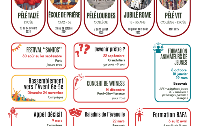 Calendrier jeunes 2024 format image
