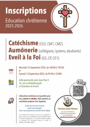 Inscriptions KT 2025-2026