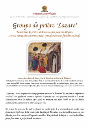 Tract groupe Lazare 25-26